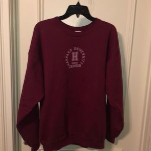 Champion Harvard University Crewneck Sweatshirt